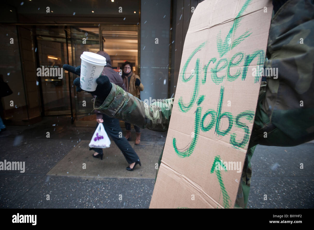 New york city green jobs hires stock photography and images Alamy