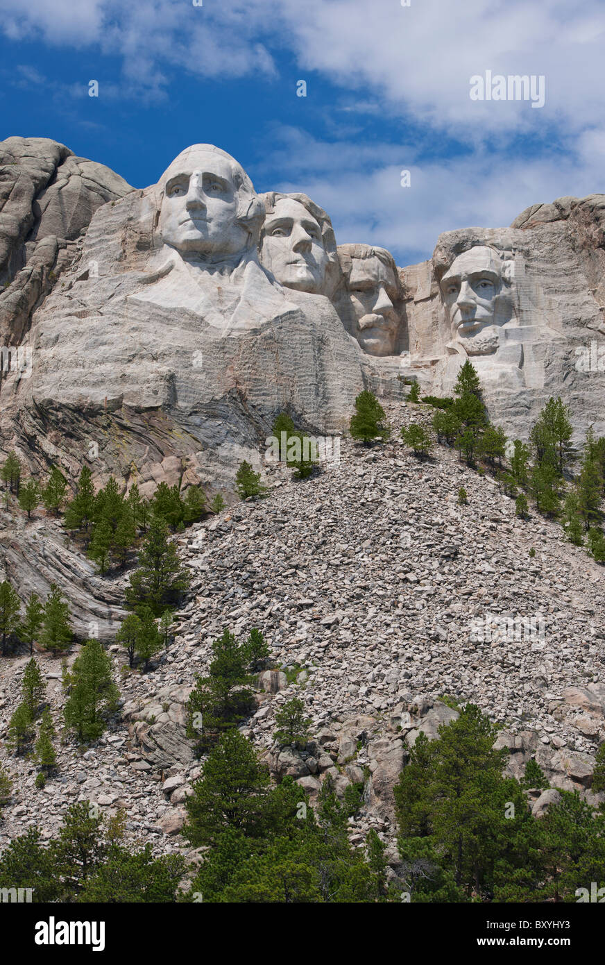 Mount Rushmore National Memorial Stock Photo