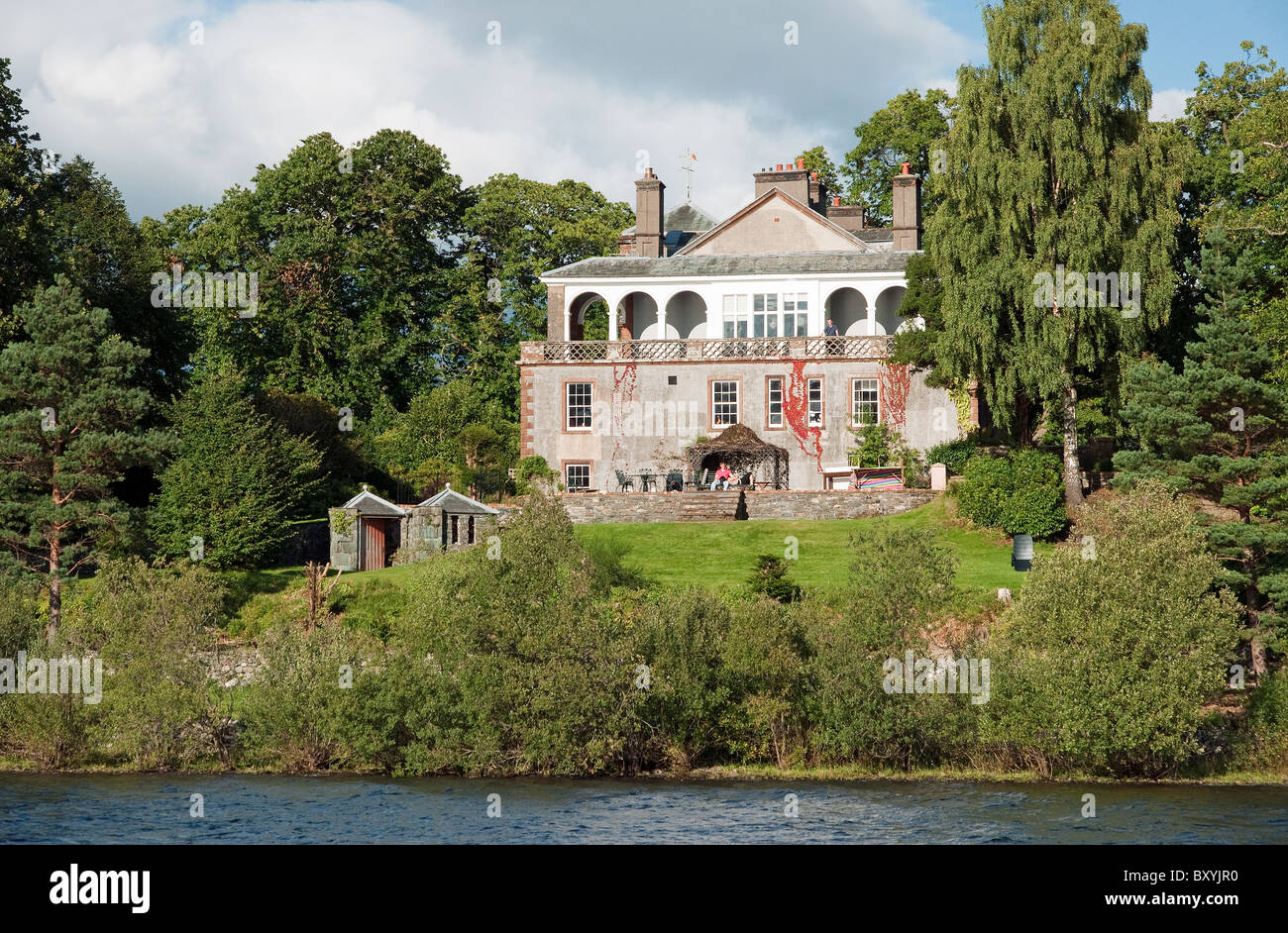 Derwent Island House on Derwent Island near Keswick in the Lake