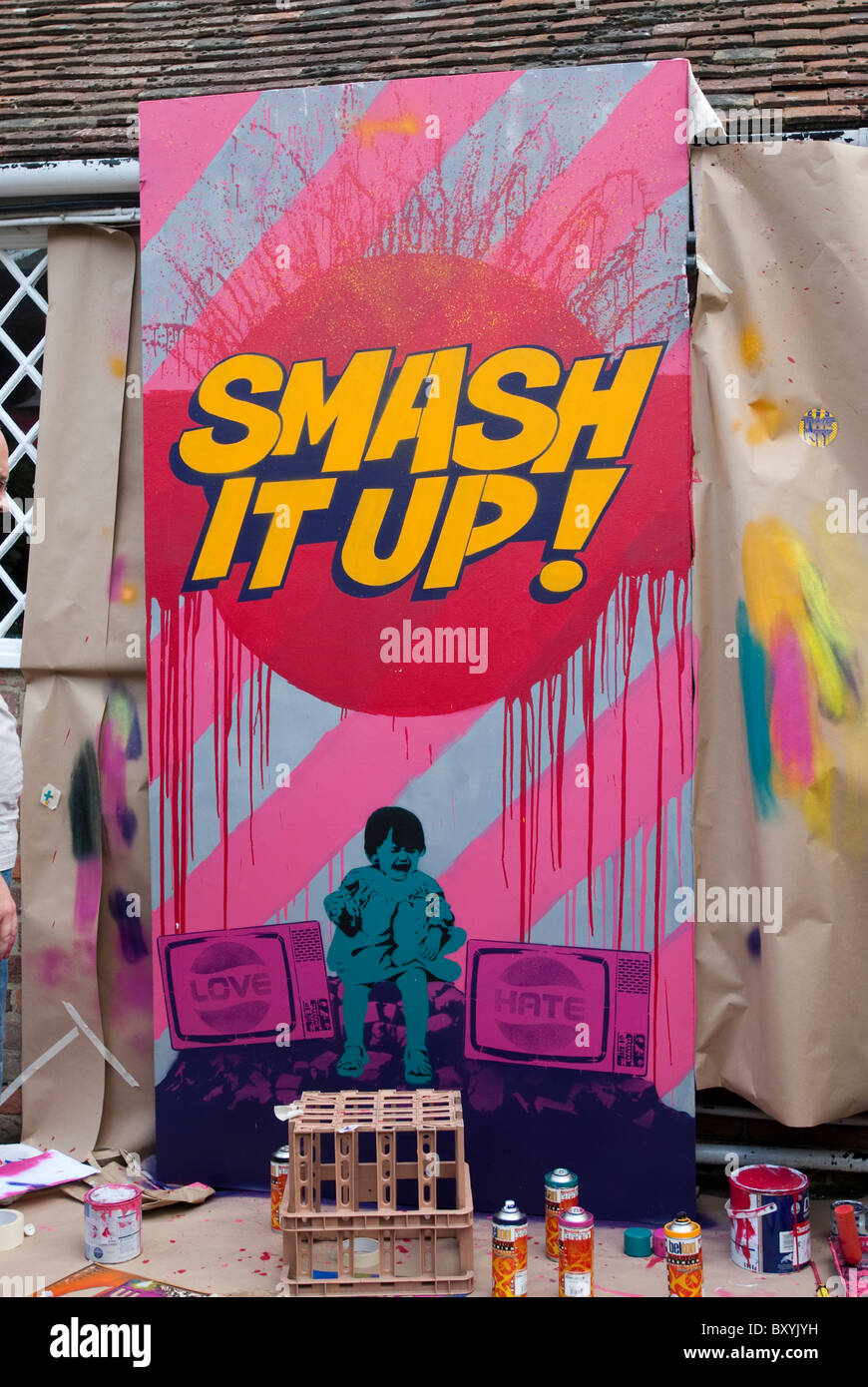 Graffiti art UK Stock Photo Alamy