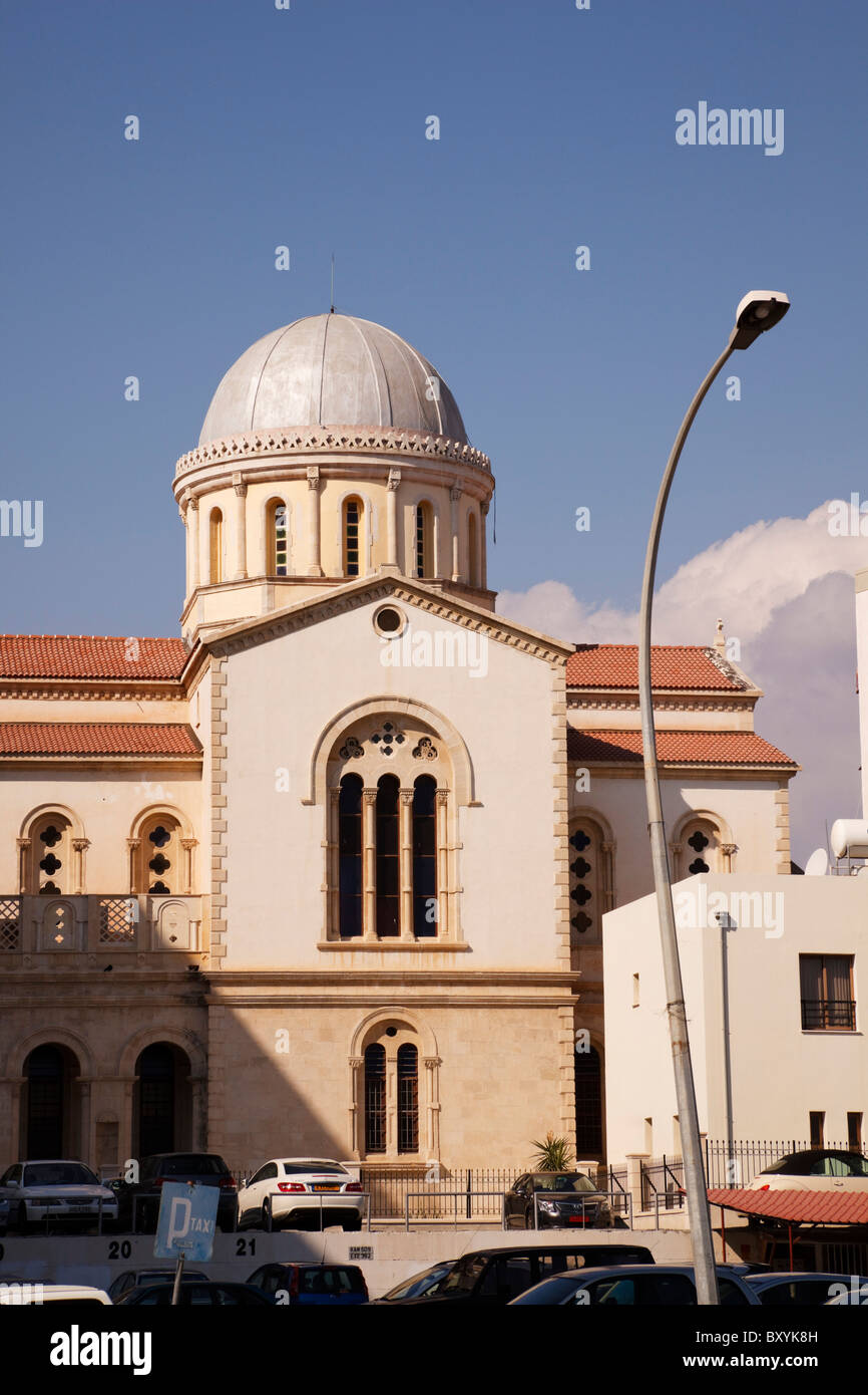 Agia Napa Church, St Andrew's Street, Limassol, Cyprus Stock Photo