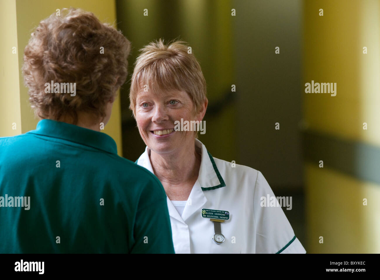 Community nurses nhs hi-res stock photography and images - Alamy