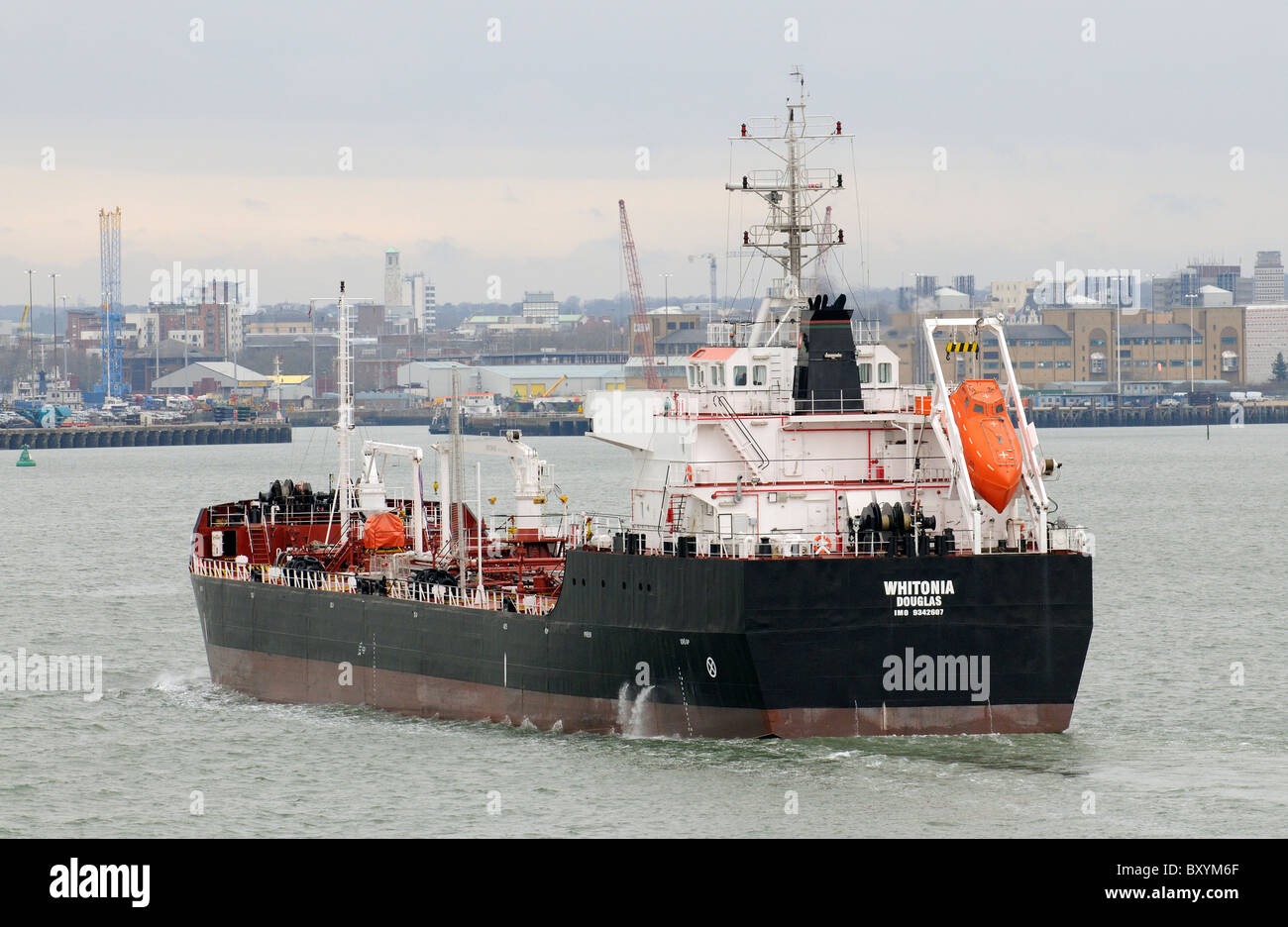 Whitonia a fuel bunkering ship of the Whitaker company fleet on