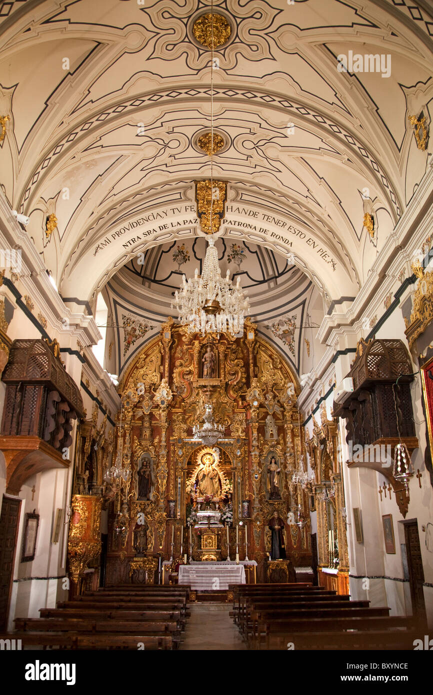 Iglesia Nuestra Señora de la Paz Ronda Málaga Andalucia España Church Our Lady of Peace Andalusia Spain Stock Photo - Alamy Iglesia Nuestra Señora de la Paz Ronda Málaga Andalucia España Church Our Lady of Peace Andalusia Spain Stock Photo - Alamy