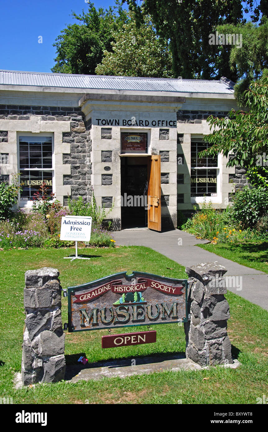 Geraldine Historical Society Museum, Cox St, Geraldine, Canterbury