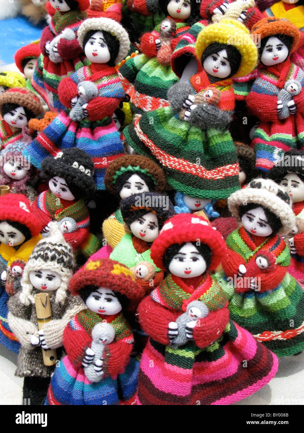 Knitted Toys In Peru Made Of Alpaca Wool Stock Photo Alamy - images of roblox toys in peru