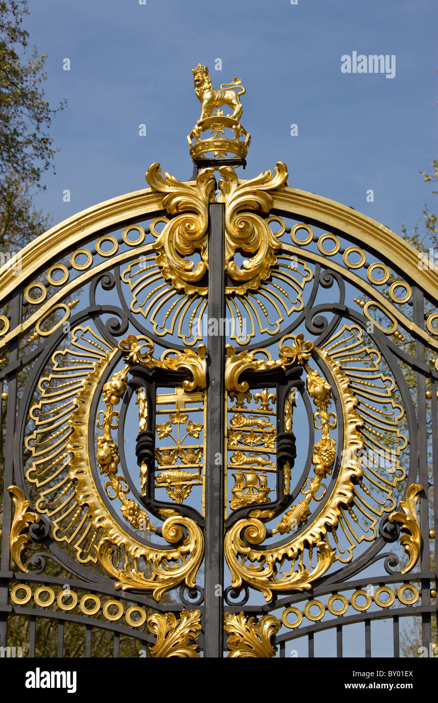 Canada Gate by Buckingham Palace Stock Photo