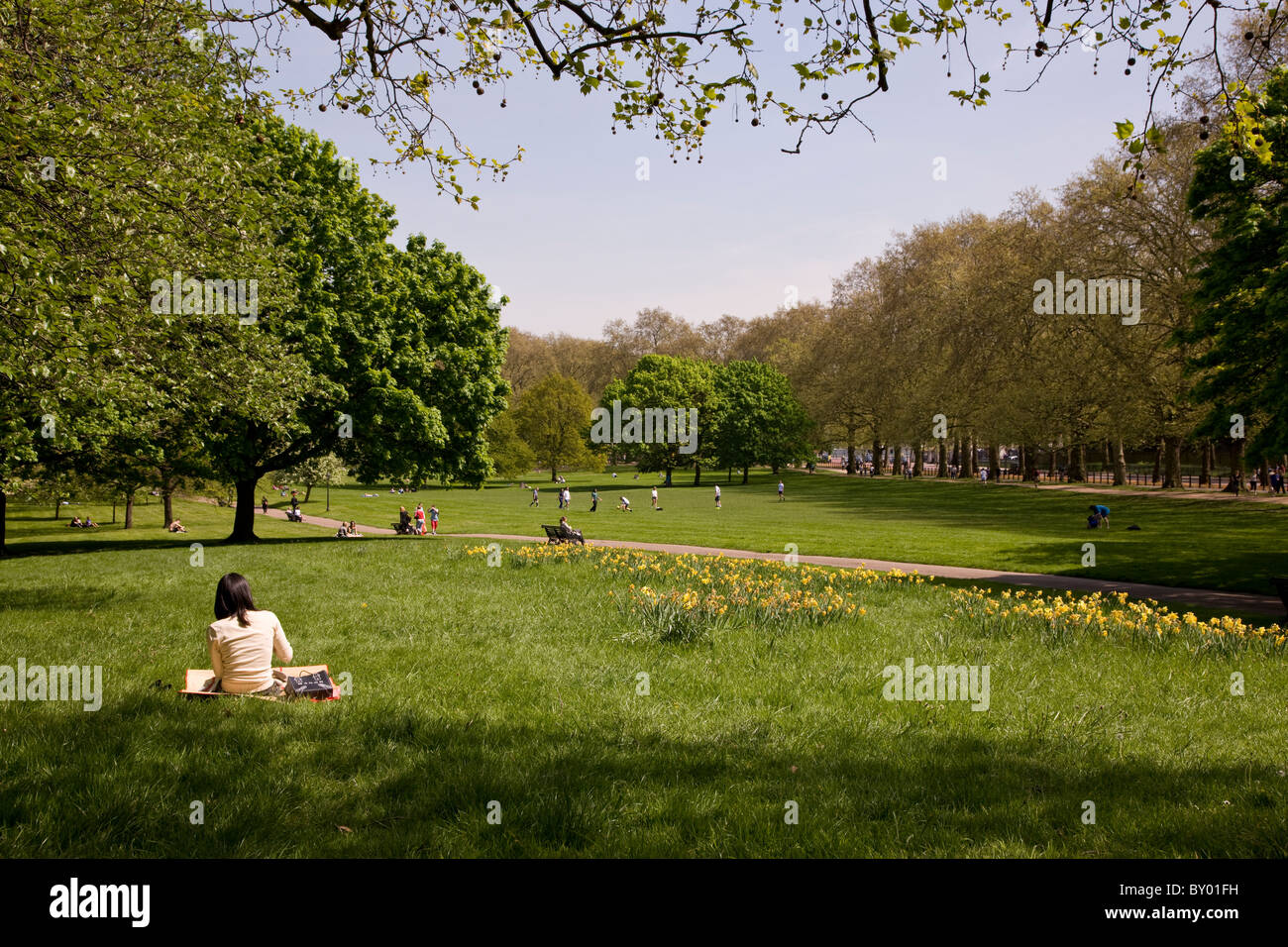 Green park london hi-res stock photography and images - Alamy