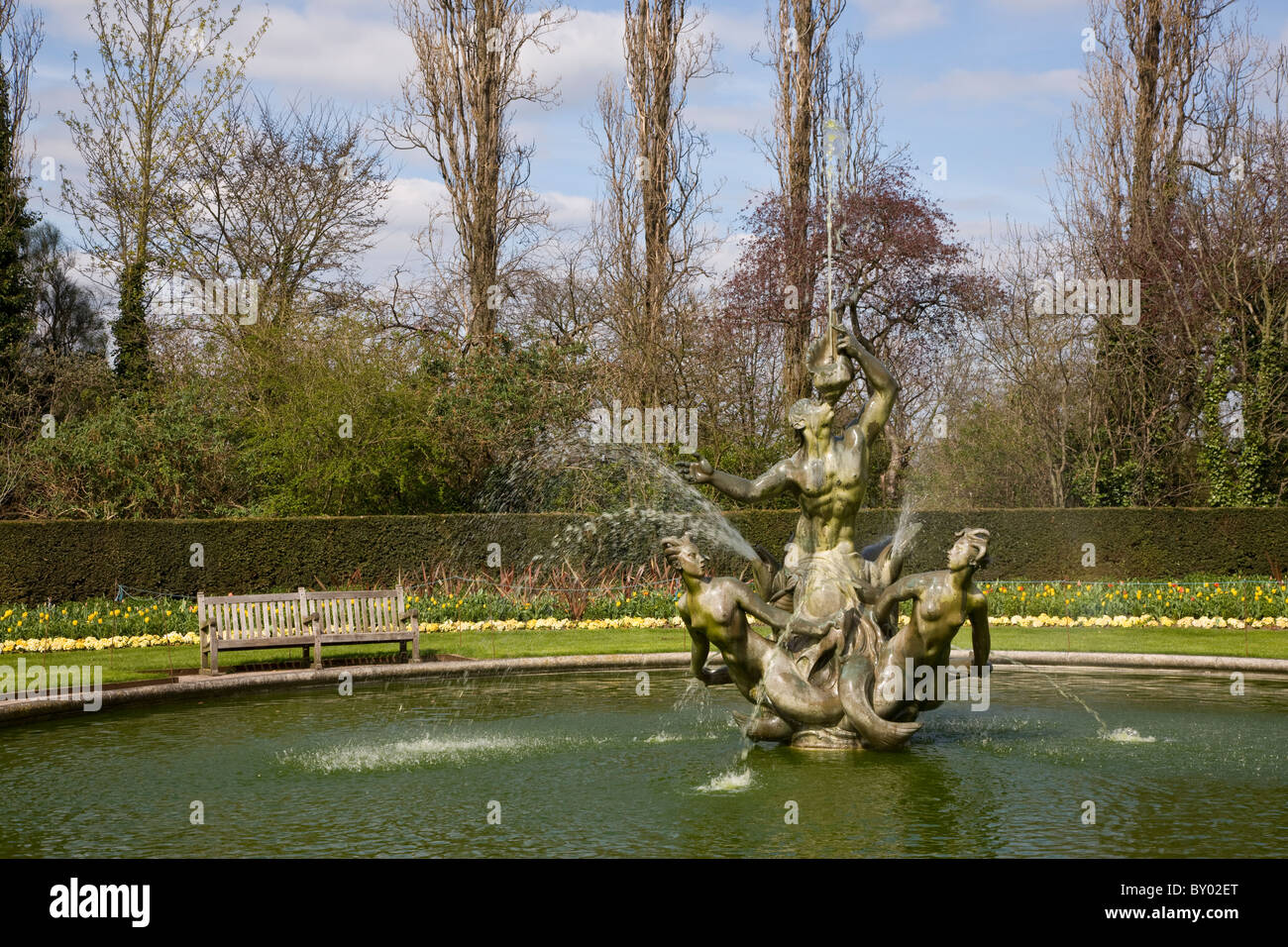 Queen Mary's Gardens in Regents Park Stock Photo
