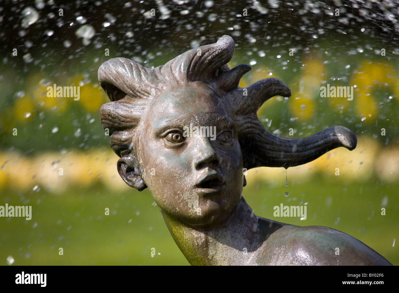 Queen Mary's Gardens in Regents Park Stock Photo