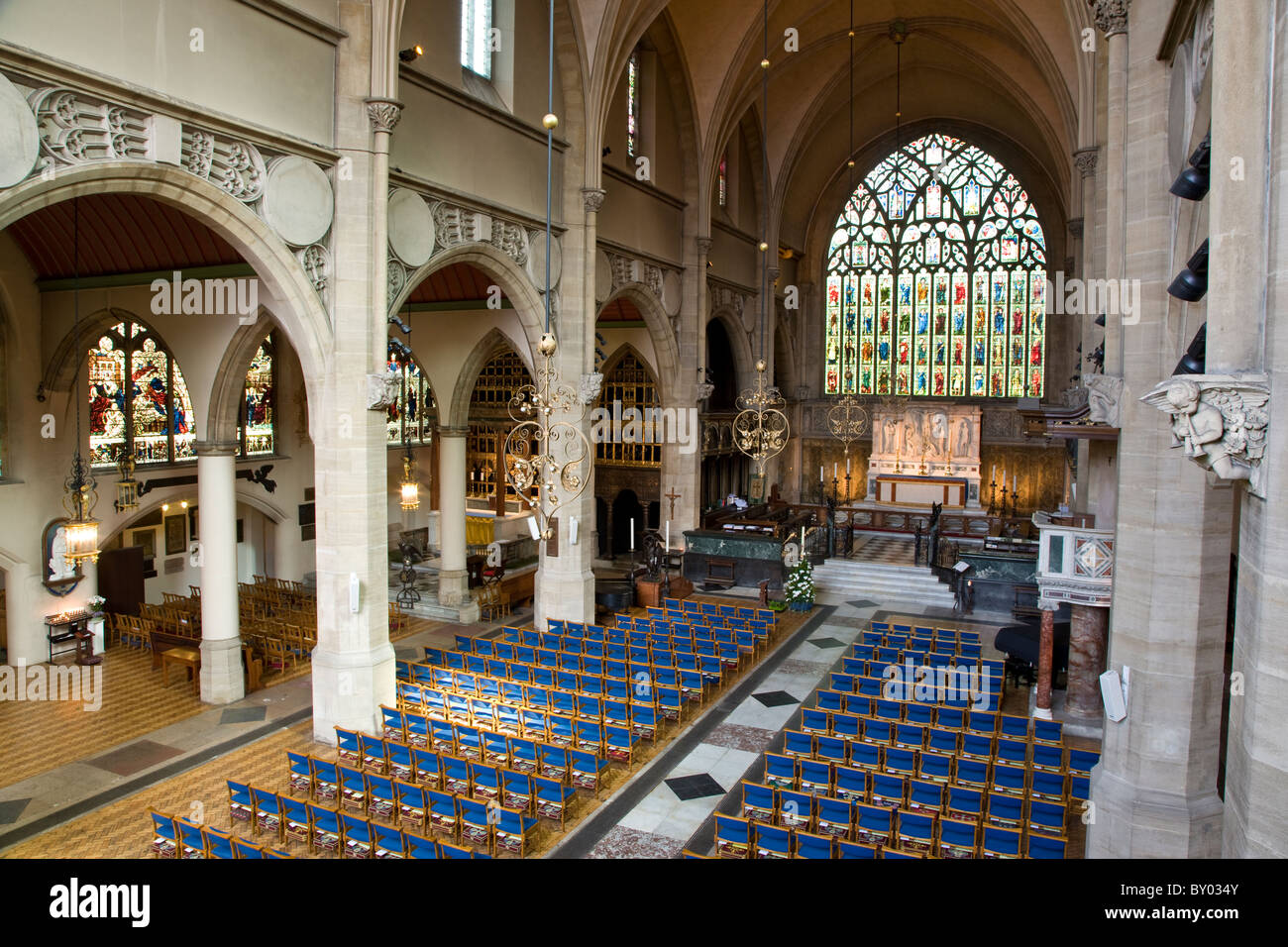 Holy Trinity Church in Sloane Square Stock Photo