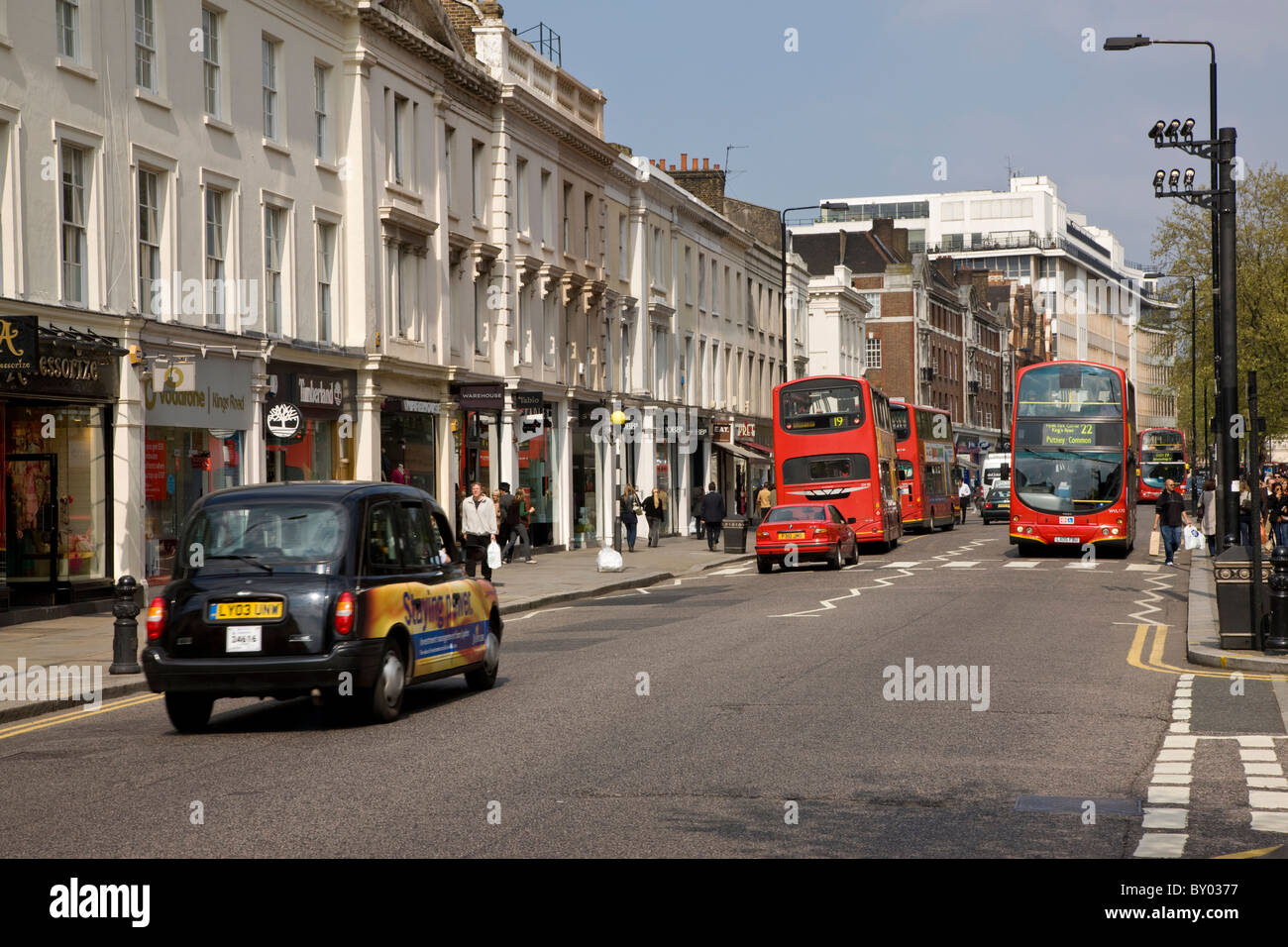 The Kings Road Stock Photo Alamy