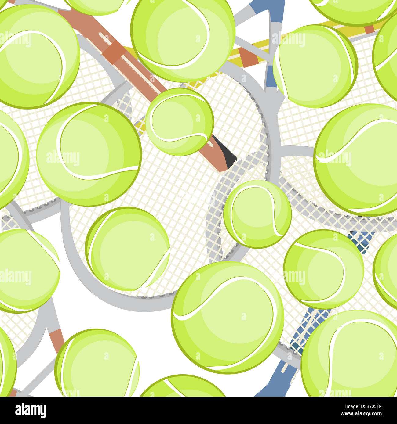 tennis pattern background Stock Photo - Alamy
