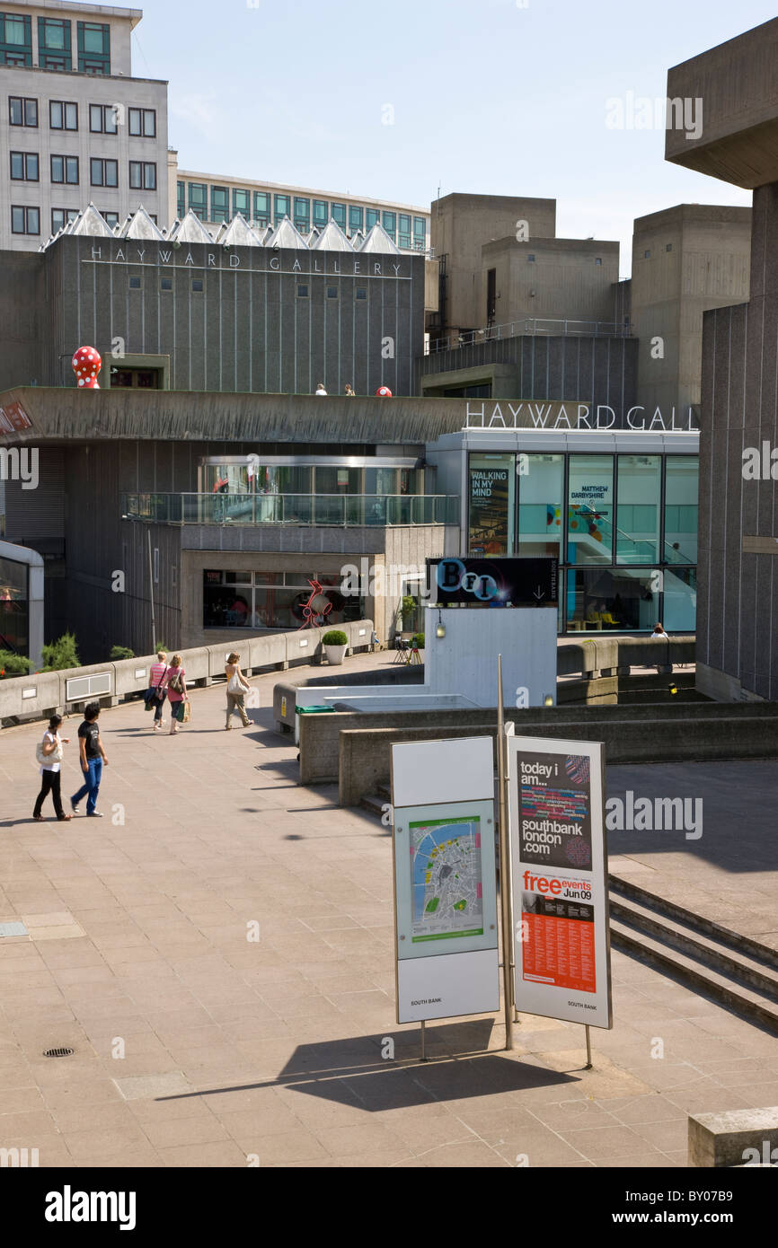 Hayward Gallery in the South Bank Centre Stock Photo