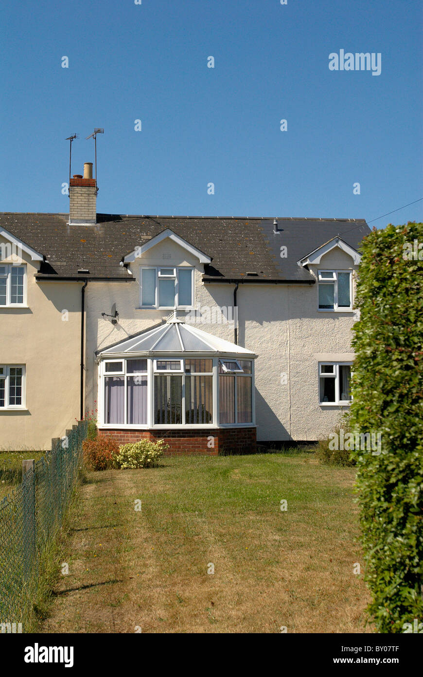 Conservatory back house hi-res stock photography and images - Alamy