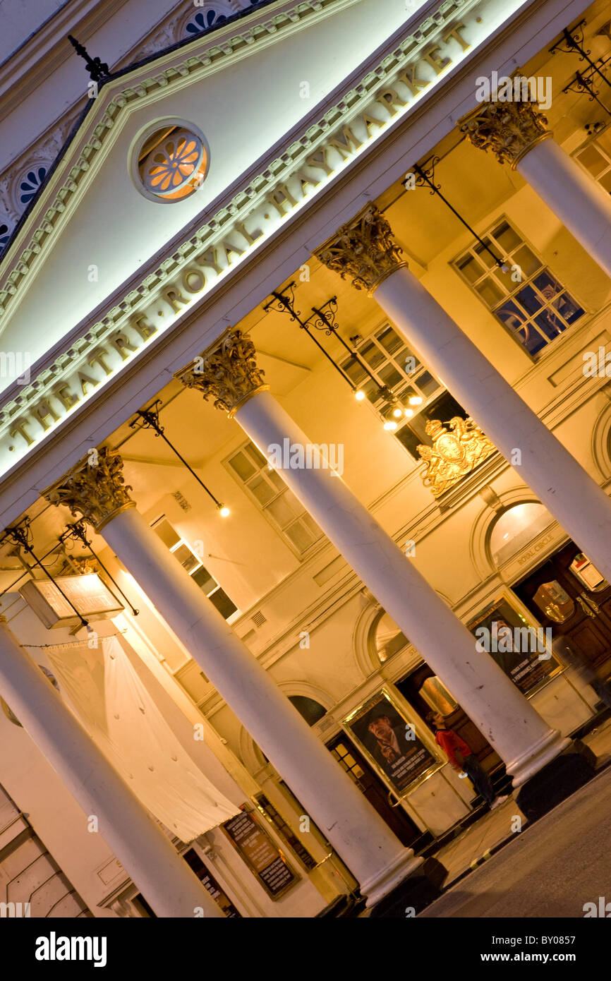 The Theatre Royal on Haymarket London Stock Photo Alamy