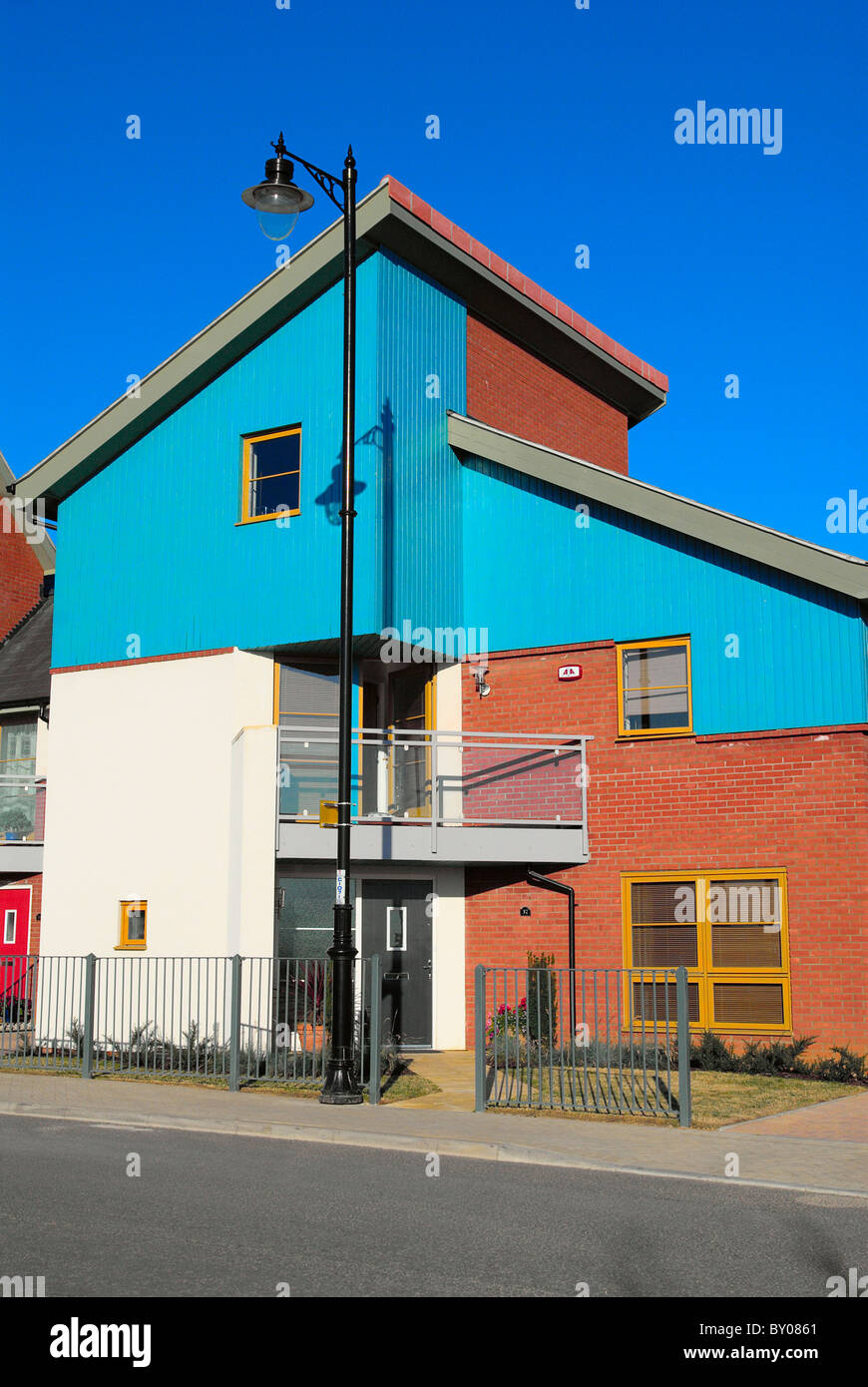 New housing at Ravenswood Ipswich UK Stock Photo Alamy