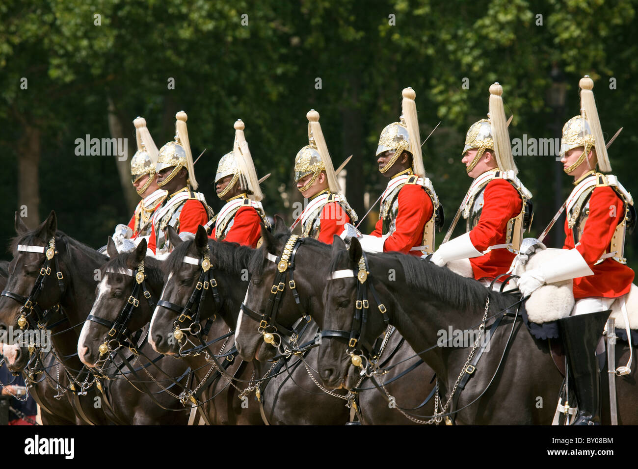 Horse Guards at the Horse Guards Parade Stock Photo Alamy