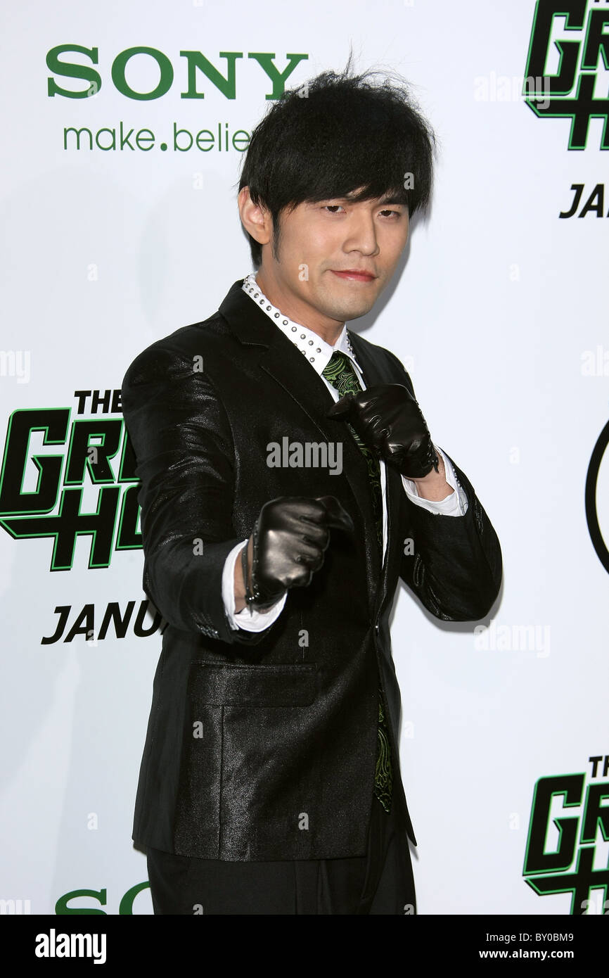 JAY CHOU THE GREEN PREMIERE HOLLYWOOD LOS ANGELES CALIFORNIA USA