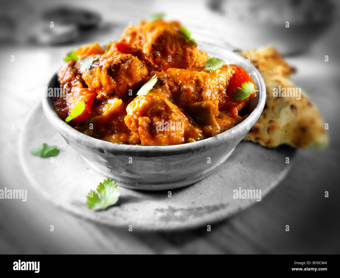 Chicken Jalfrezi, Traditional Indian recipe Stock Photo