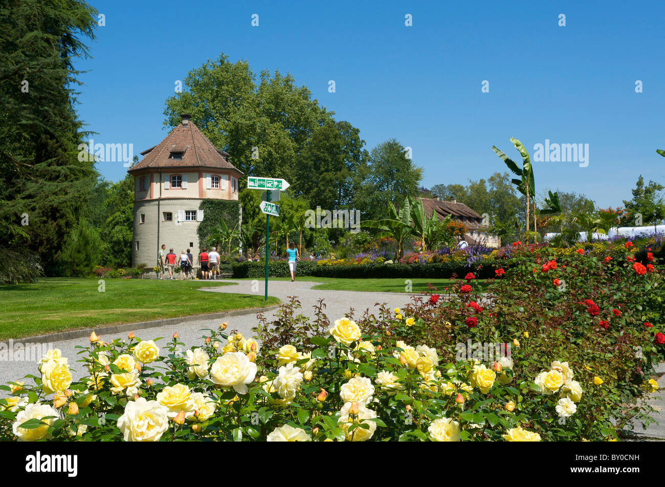 Mainau Island, Lake Constance, Baden-Wuerttemberg, Germany Stock Photo