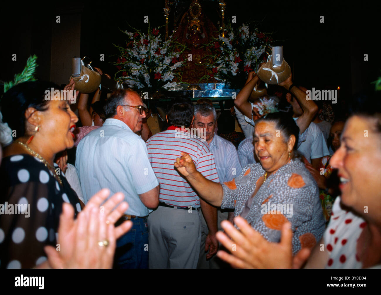 Cordoba Spain Gypsy Christening Stock Photo Alamy
