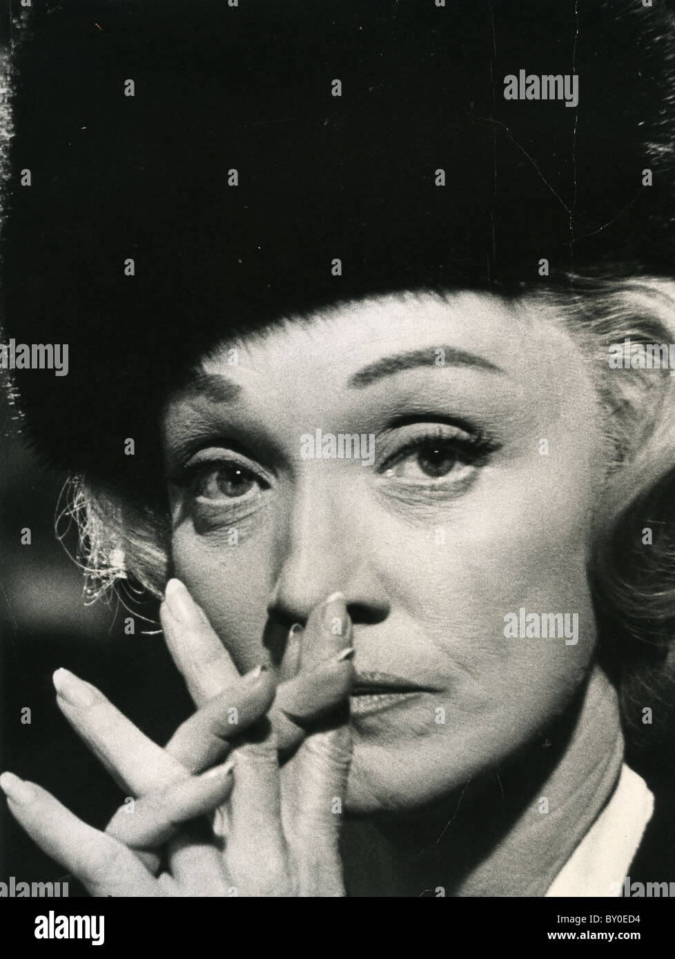 JUDGMENT AT NUREMBERG  1961 United Artists film with Marlene Dietrich Stock Photo