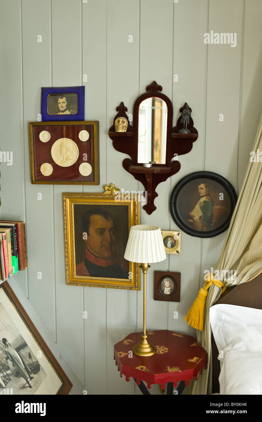 The Napolean Room at the traditional Quay House Hotel, Clifden, County