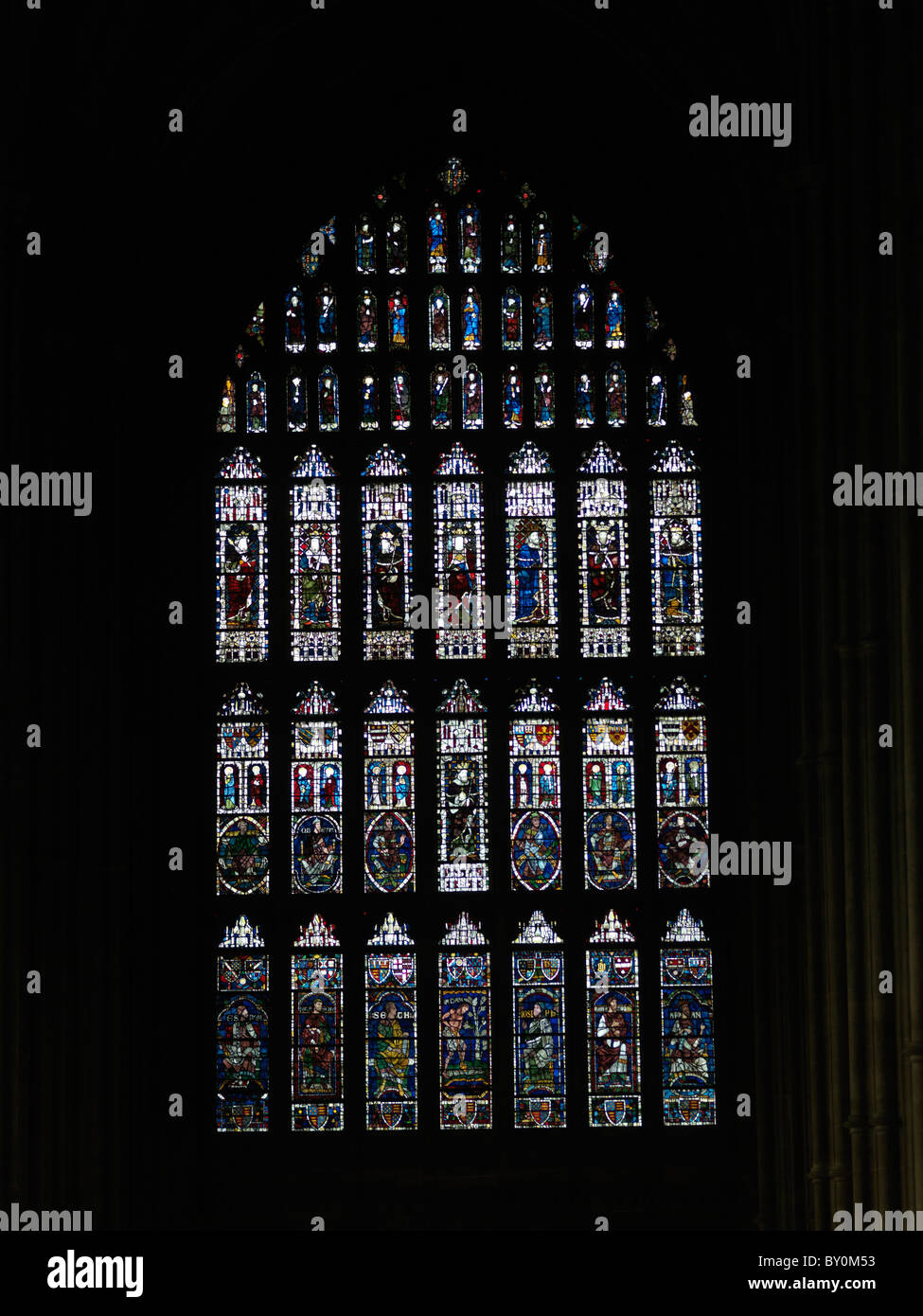 Canterbury Kent England Canterbury Cathedral Stained Glass Windows