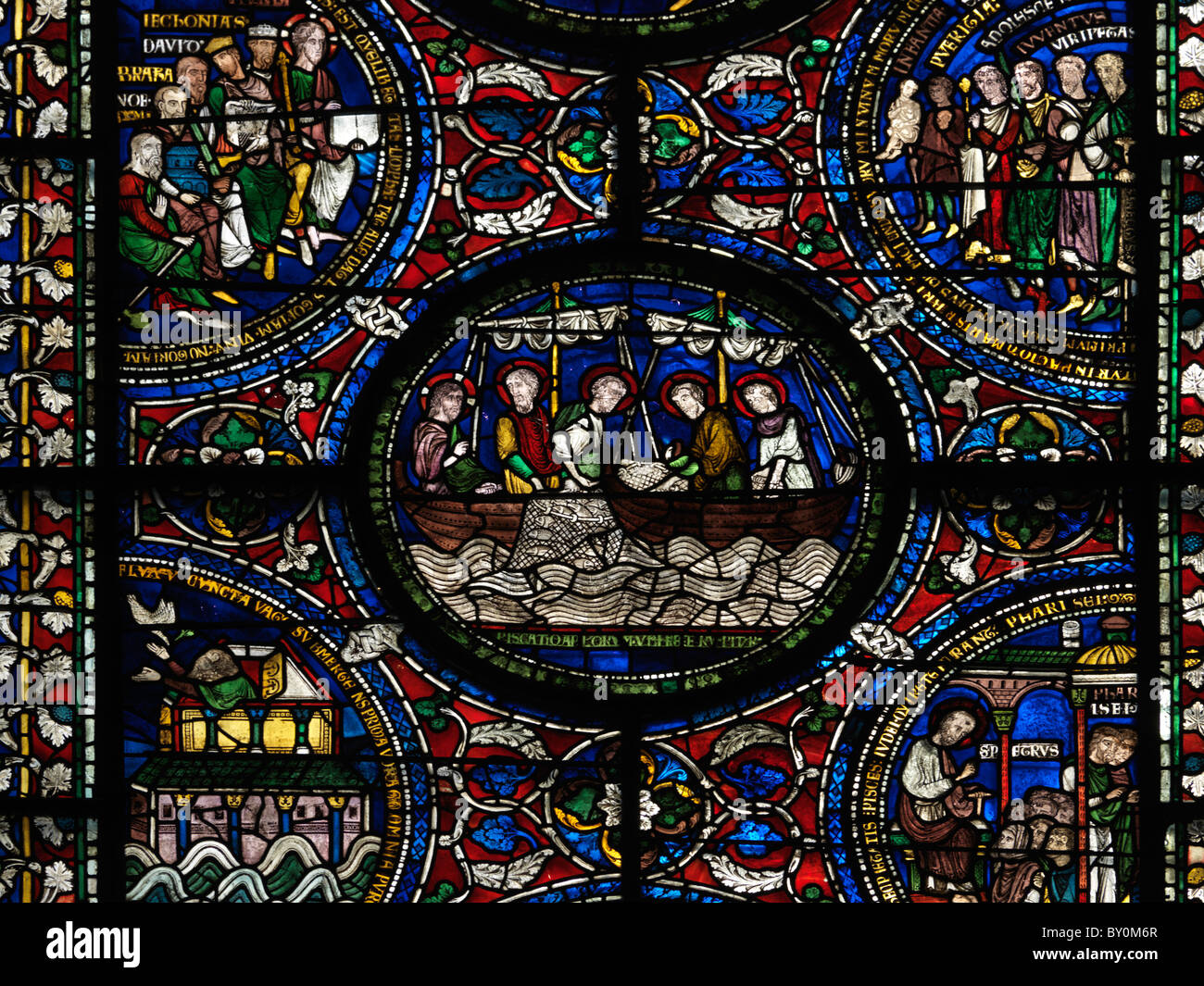 Canterbury Kent England Canterbury Cathedral Stained Glass Window First