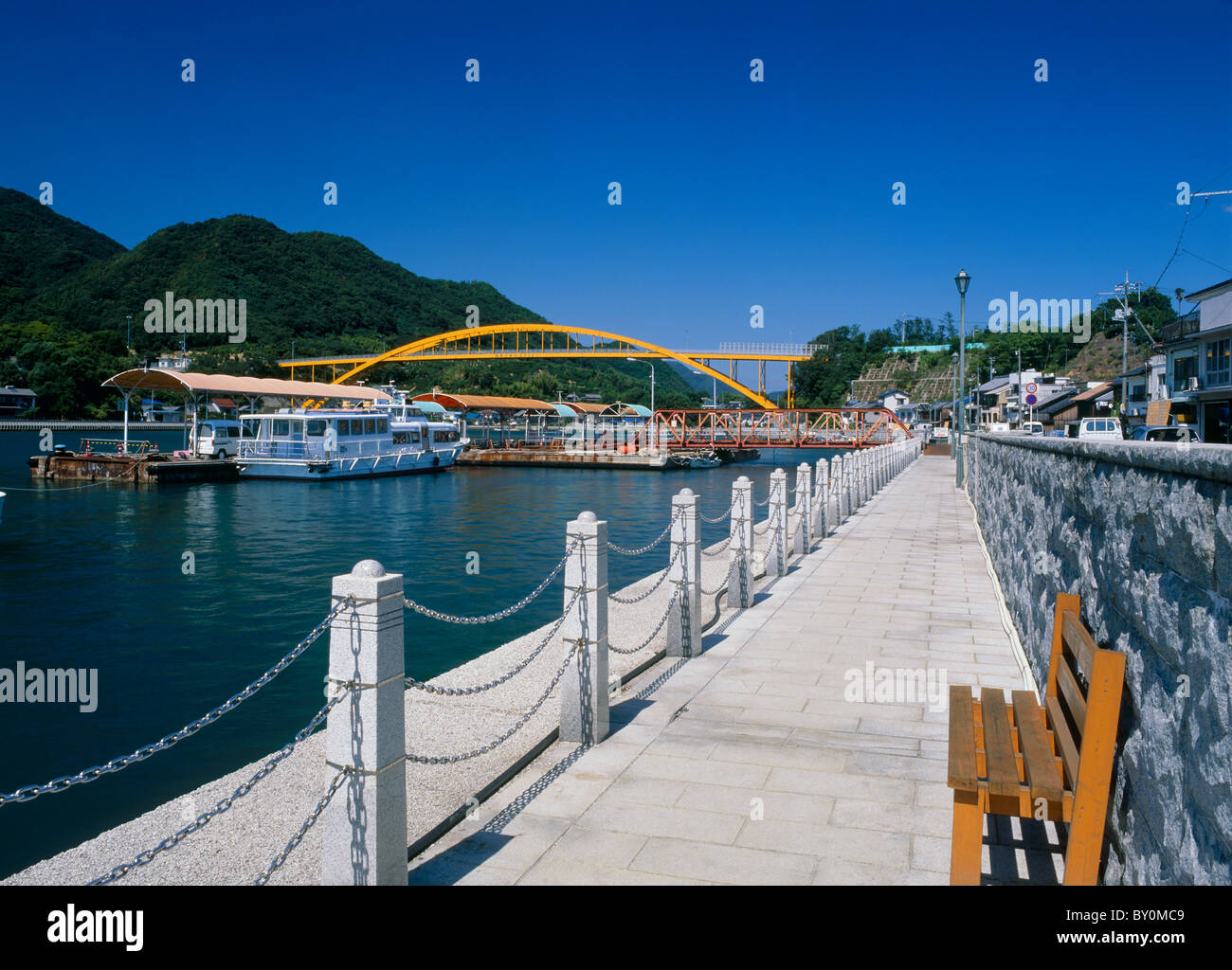Setoda Port and Takane Bridge, Onomichi, Hiroshima, Japan Stock Photo -  Alamy