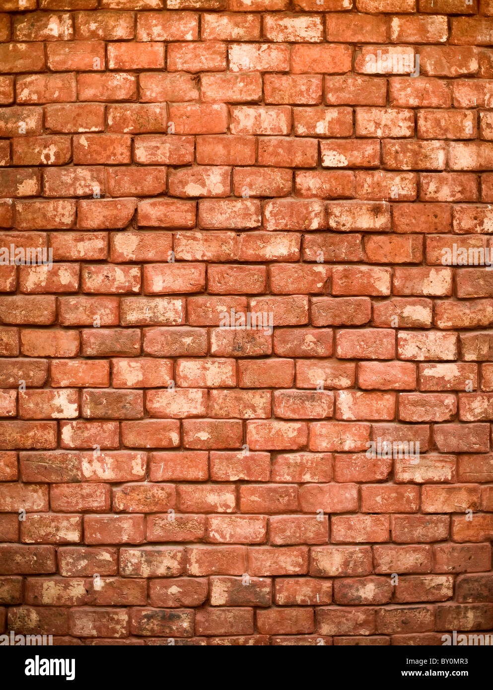 detail of a red brick wall Stock Photo