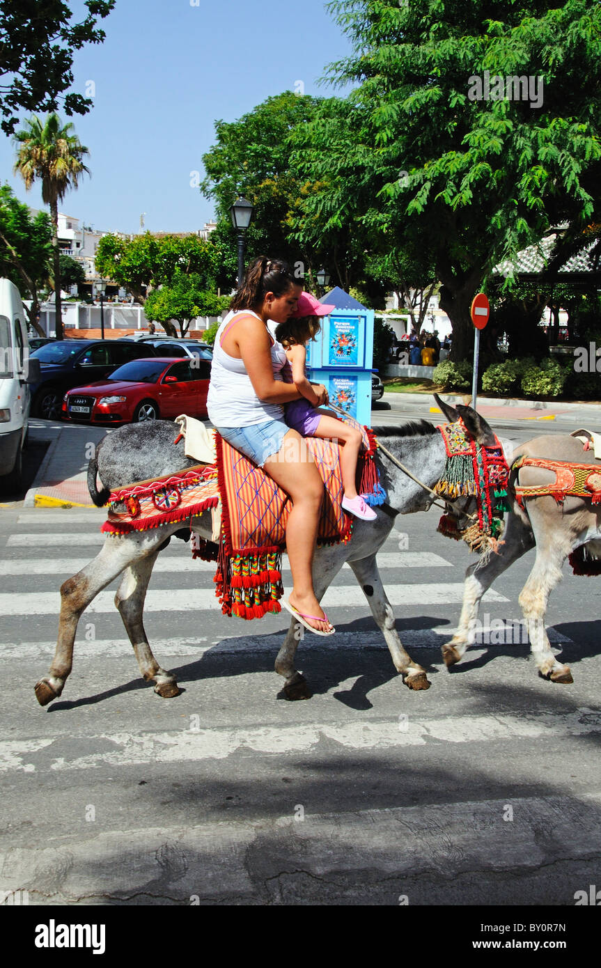Donkey ride woman hires stock photography and images Alamy