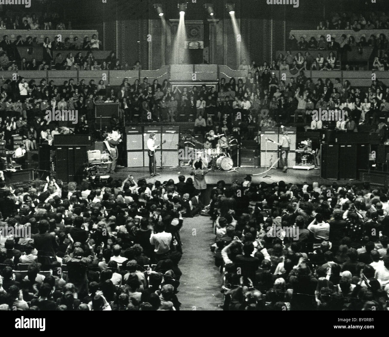 CREAM Final concert of UK rock trio at Royal Albert Hall 26 November