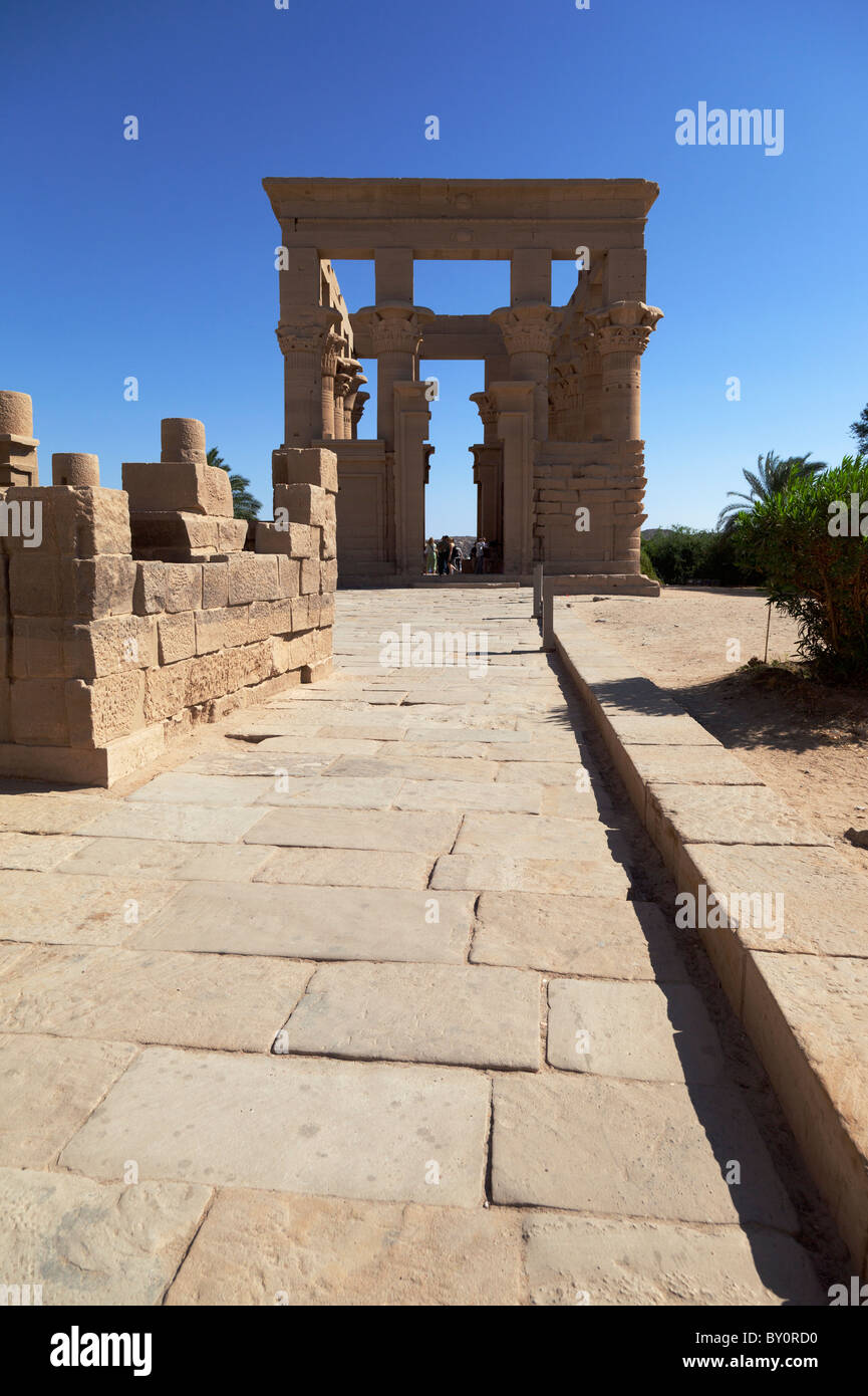 Philae Temple, Egypt- Trajan's Kiosk 6 Stock Photo
