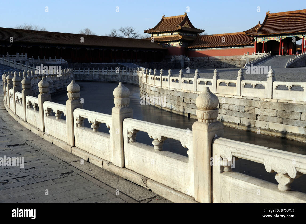 Forbidden City in Beijing, China. Stock Photo