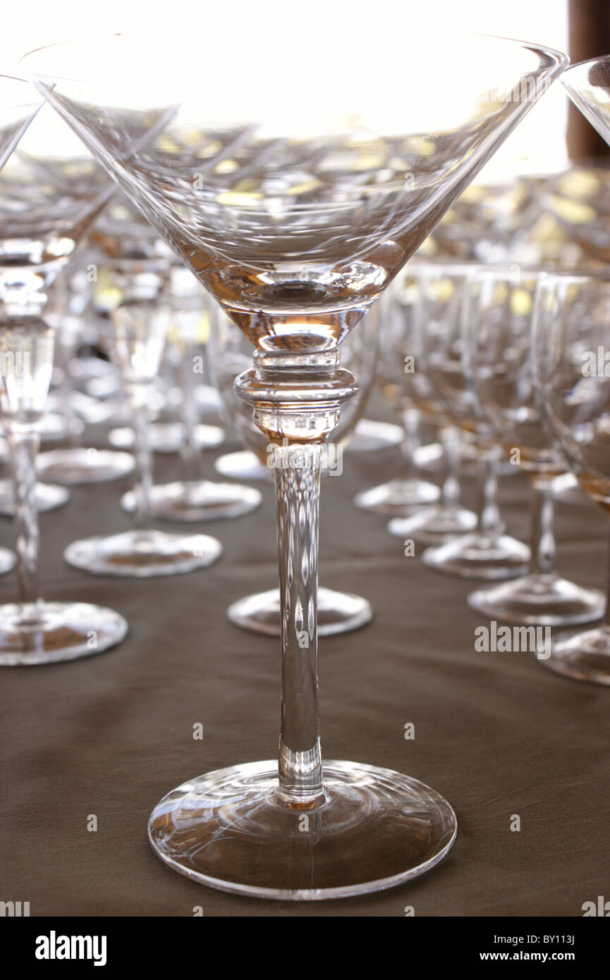Cocktail glass Stock Photo