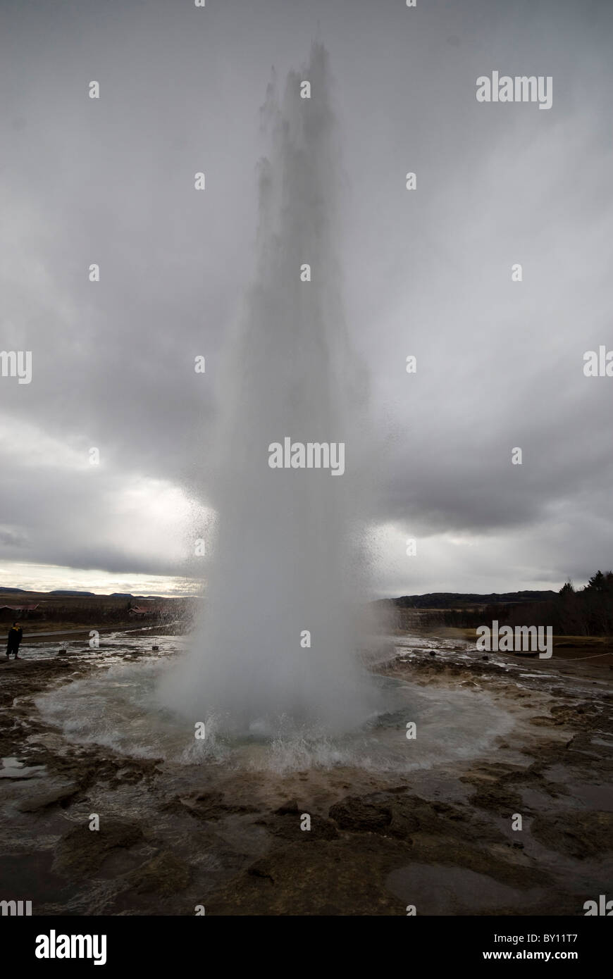 Geysir, Iceland Stock Photo