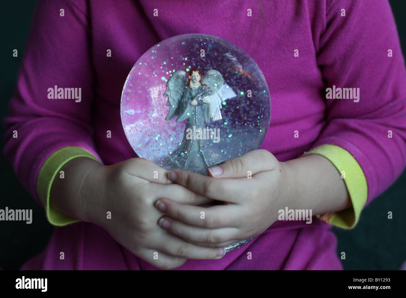 Angel Snow Globe High Resolution Stock Photography And Images Alamy