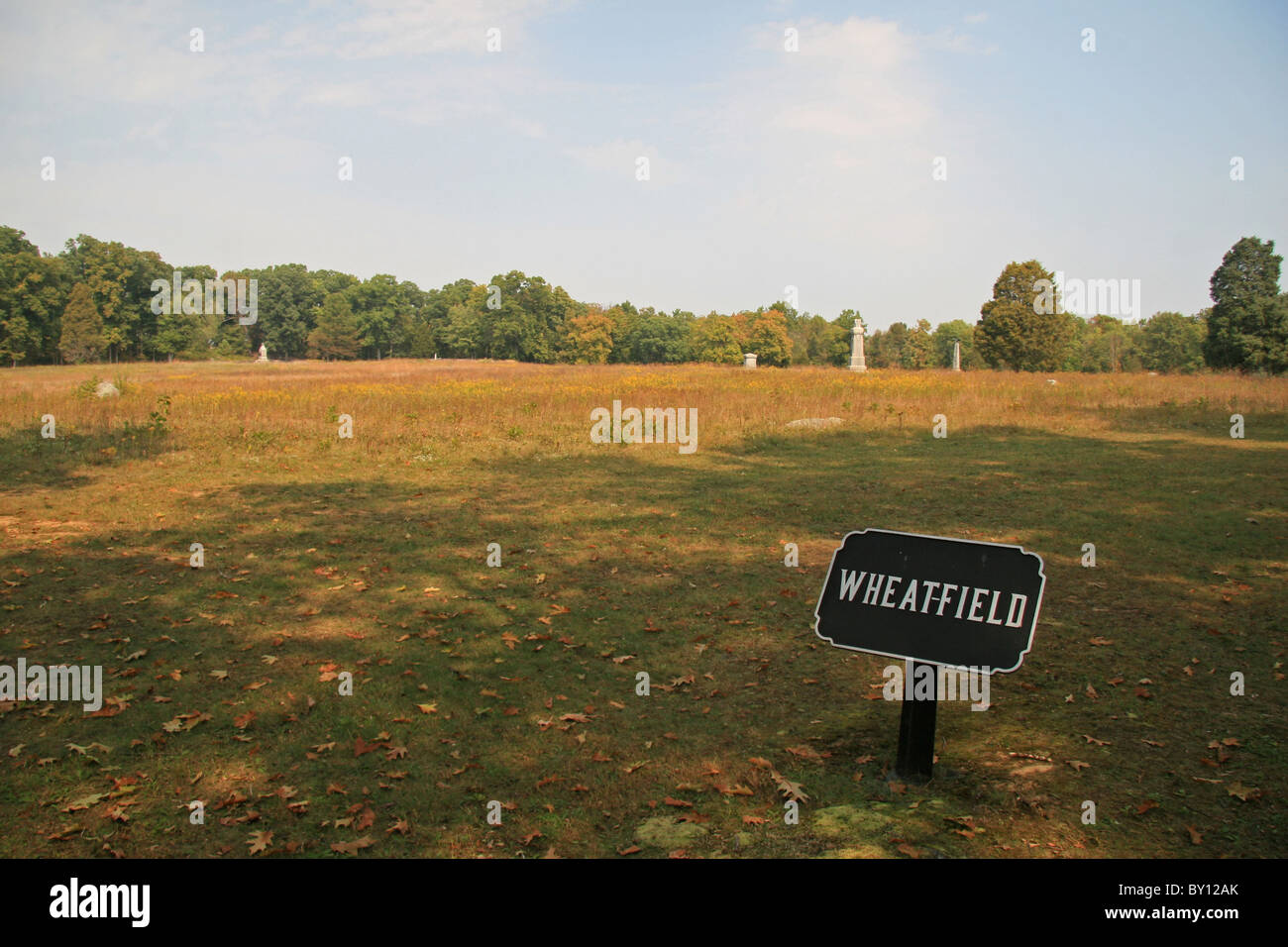Gettysburg wheatfield hires stock photography and images Alamy