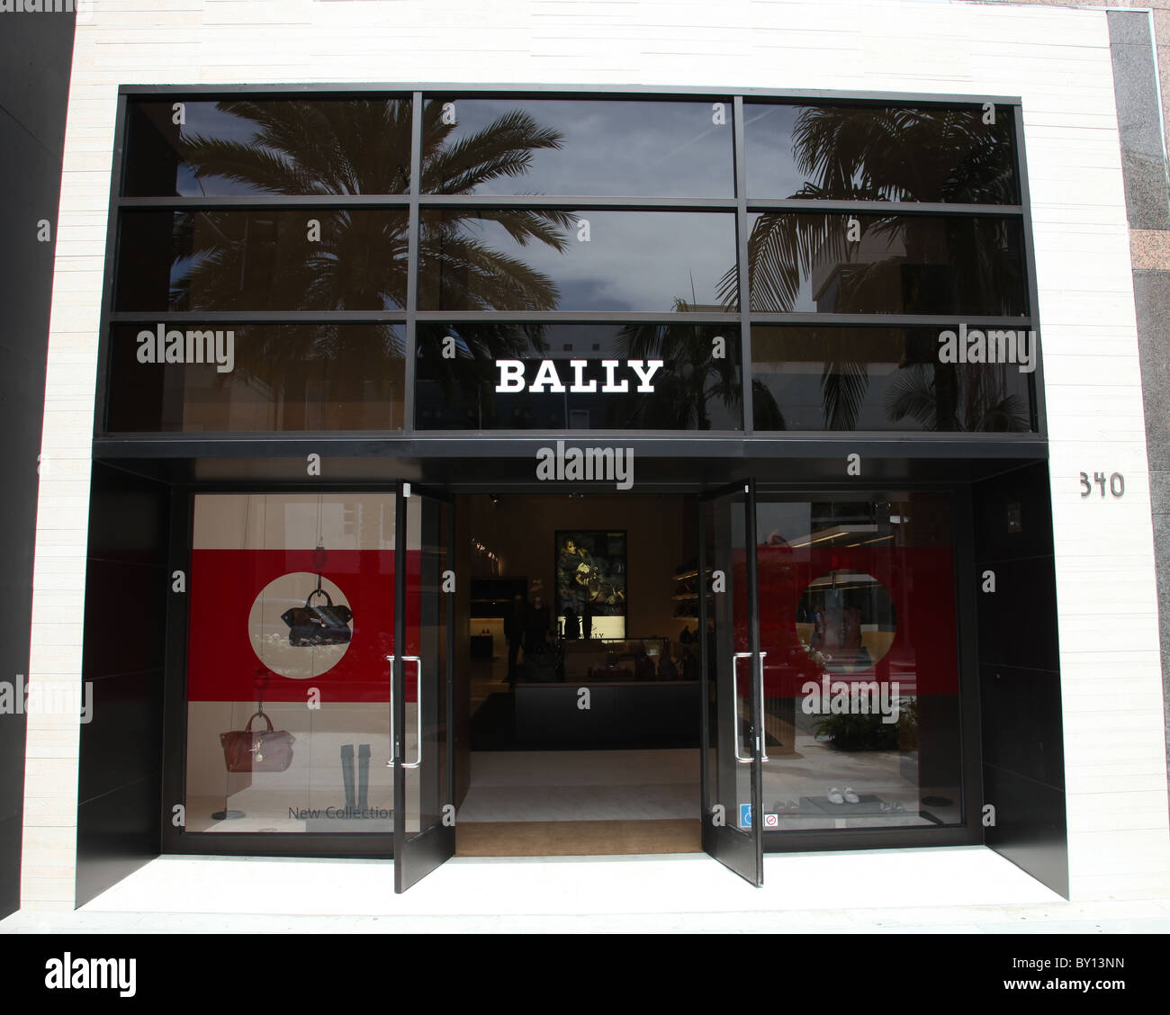 BALLY BEVERLY HILLS 340 N. RODEO DRIVE BEVERLY HILLS CALIFONIA USA BEVERLY  HILLS STORE 01 August 2010 Stock Photo - Alamy