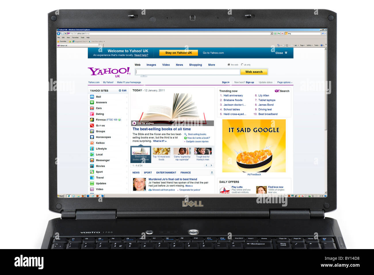 Internet explorer computer hi-res stock photography and images - Alamy