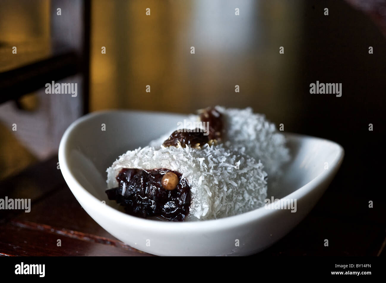 A black bean dessert in Taipei, Taiwan Stock Photo Alamy