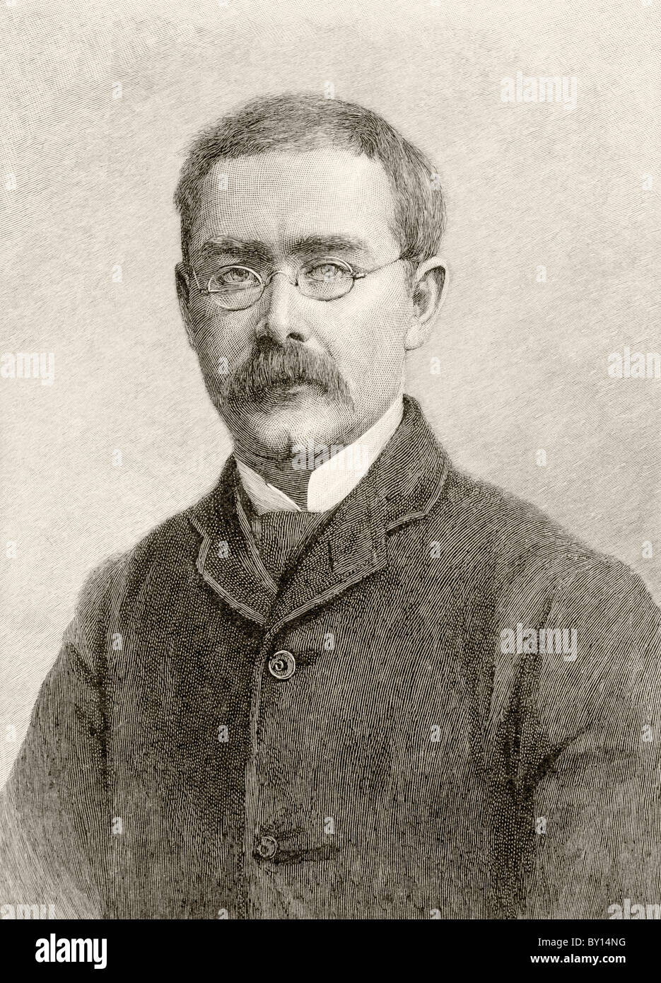 Rudyard Kipling, 1865 to 1936. British author Stock Photo Alamy