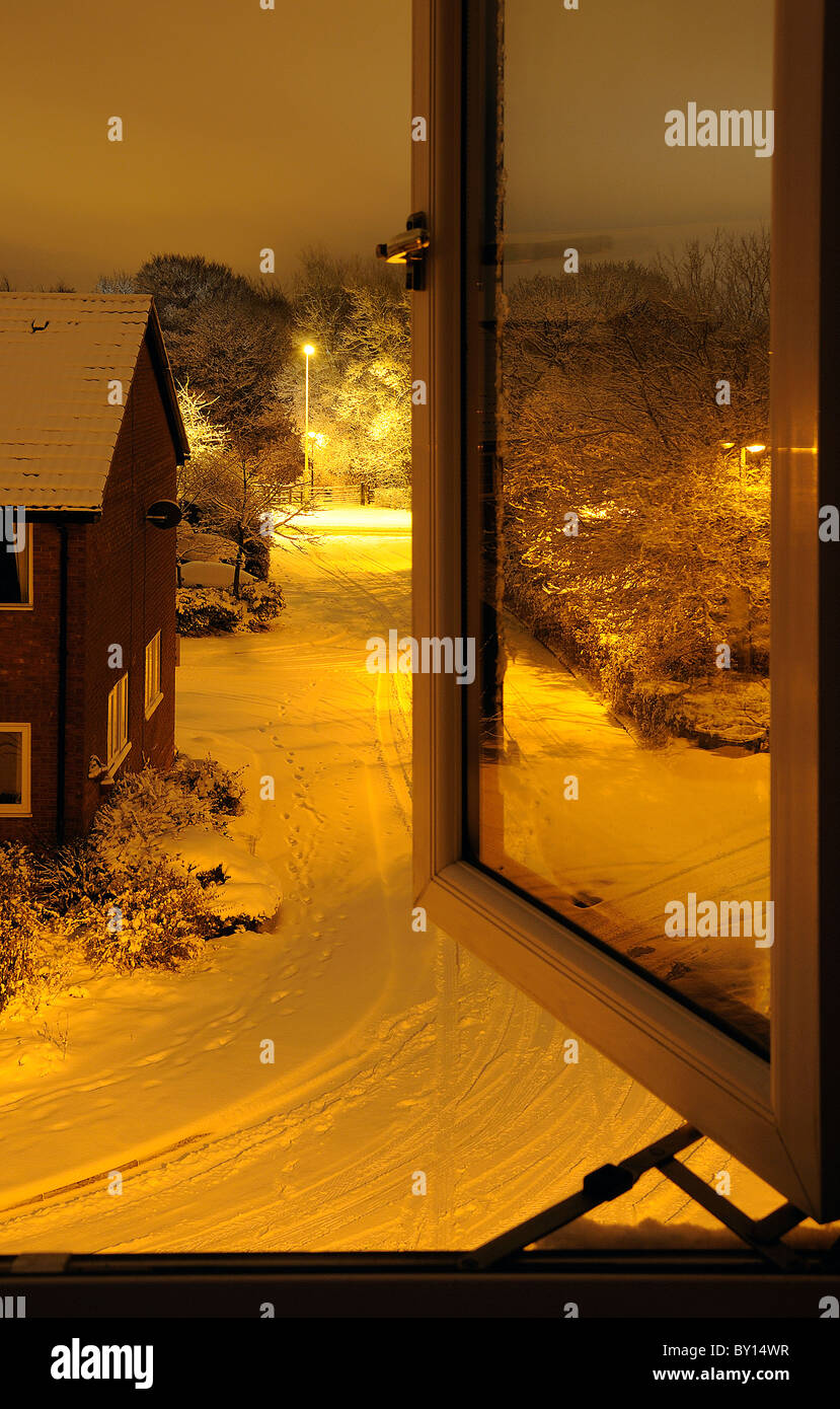 Open Window At Night