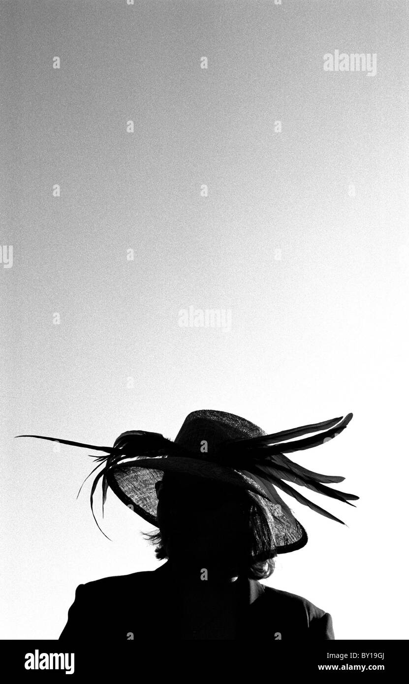 Fancy big hat hi-res stock photography and images - Alamy