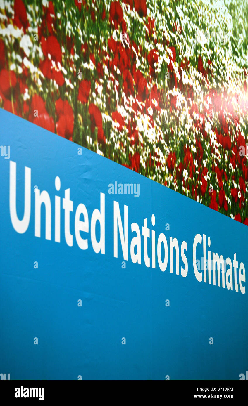 United Nations Climate Change Conference, Poznan, Poland Stock Photo