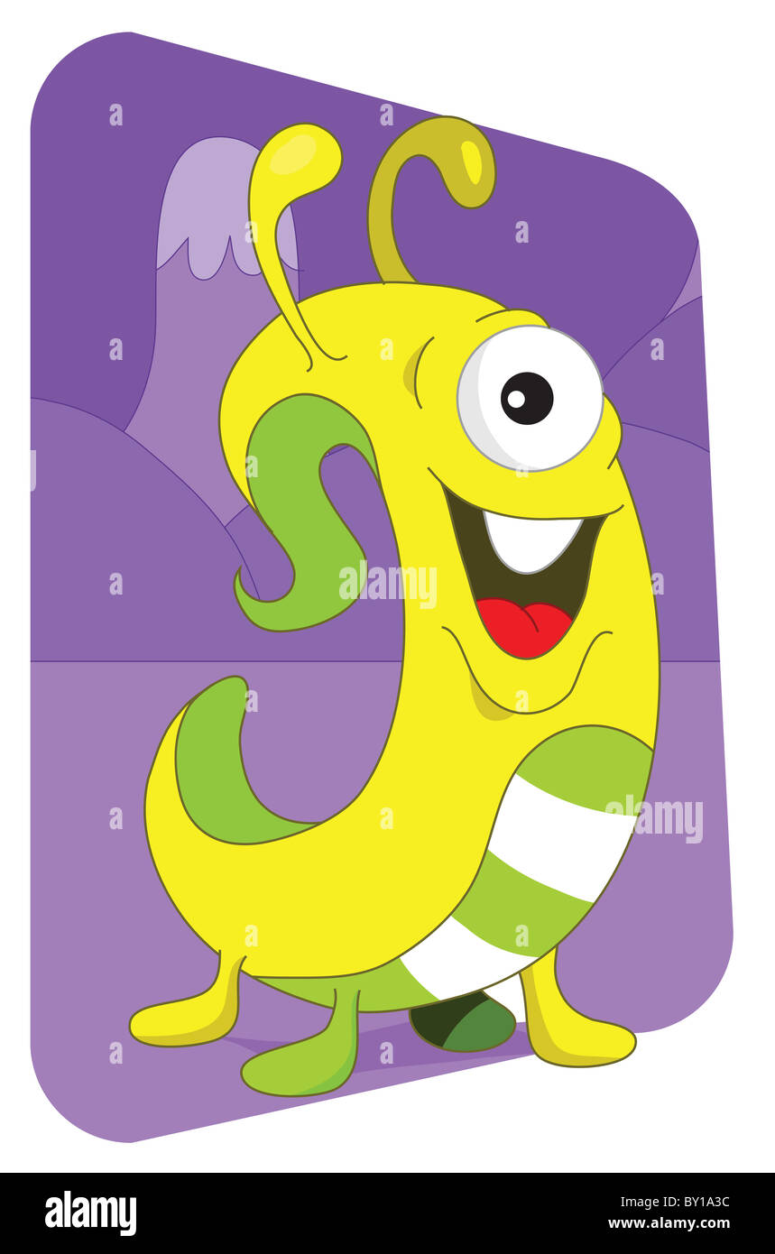 worm-monster-cut-out-stock-images-pictures-alamy