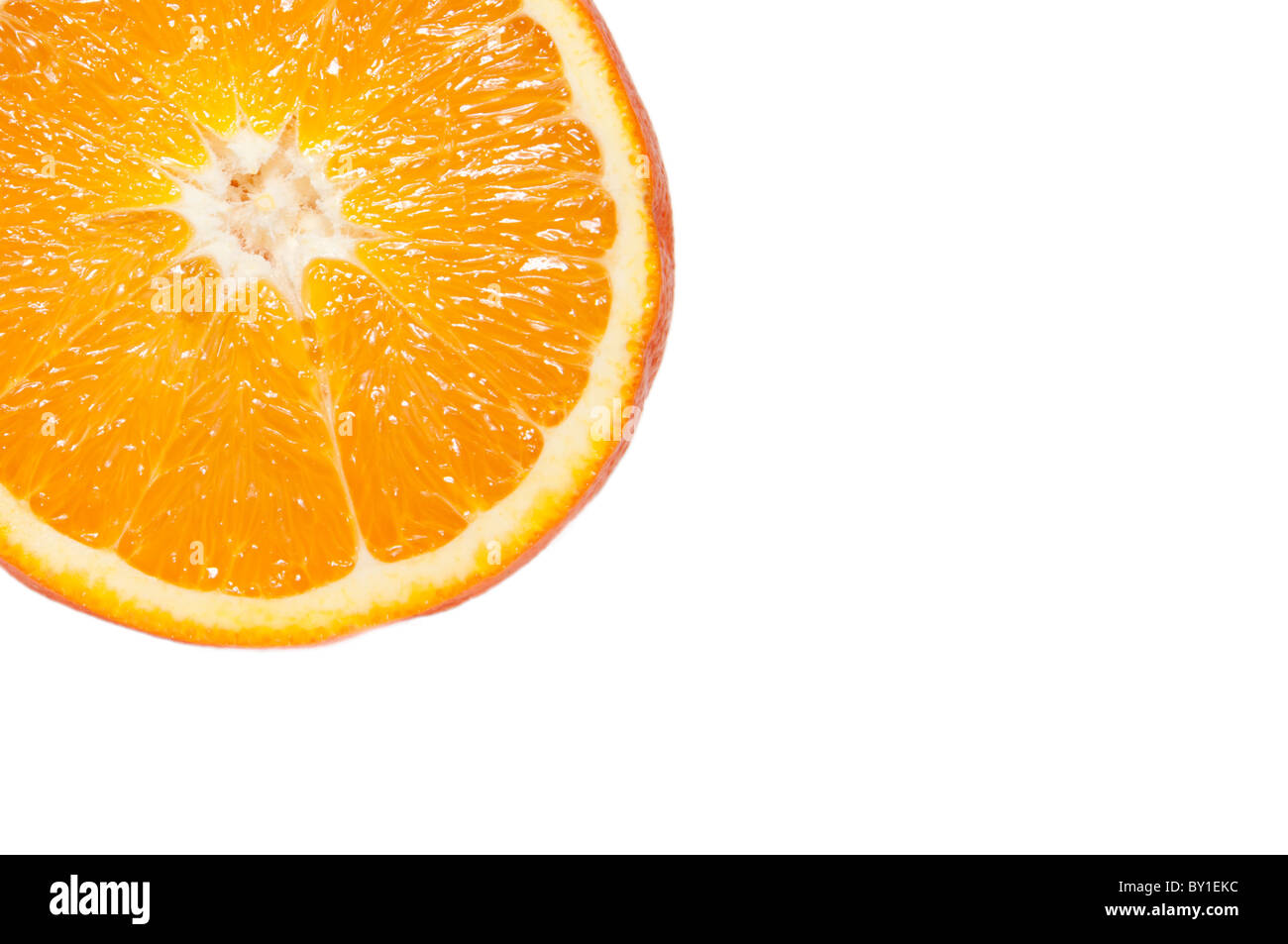 Cut orange hi-res stock photography and images - Alamy