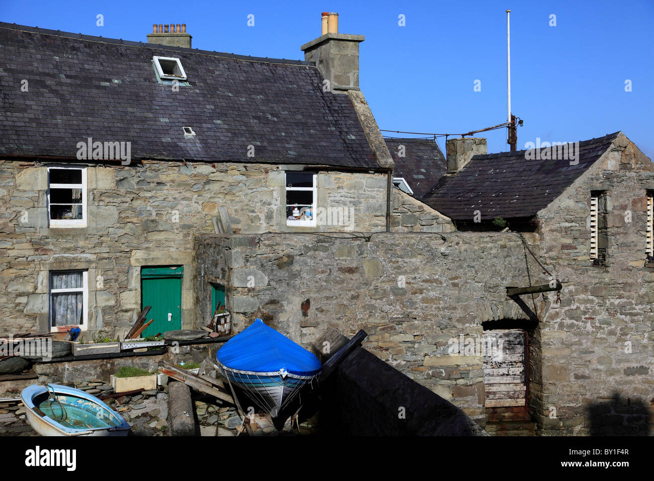 Commercial street lerwick shetland islands hires stock photography and